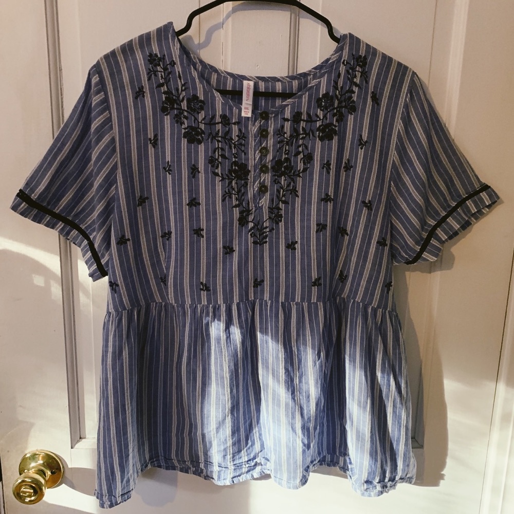 Mossimo Peplum Top